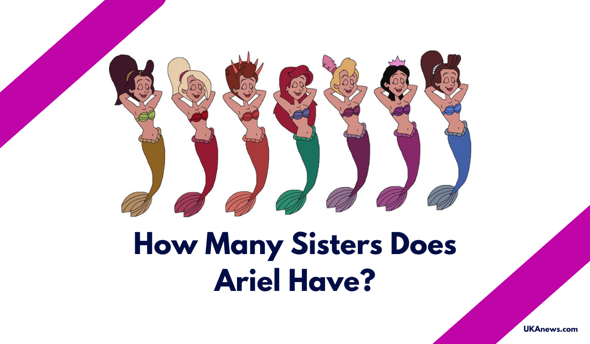 Ariel's Sisters, how many sisters does ariel have